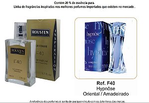 PERFUME F40 FEMININO INSPIRAÇÃO HYPNOSE