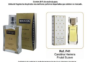 PERFUME F41 FEMININO INSPIRAÇÃO CAROLINA HERRERA
