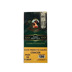 Charuto Dona Flor Robusto Puro Mata Fina