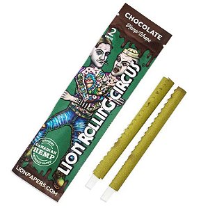 Blunt Lion Rolling Circus Hemp Wrap - Chocolate