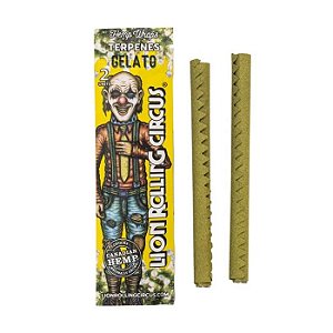 Blunt Lion Rolling Circus Hemp Wrap Terpenes - Gelato
