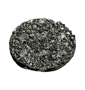 Incensário de Pedra Turmalina Negra Bruta - Proteção e Purificação