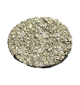 Incensário de Pedra Pirita Bruta - Riqueza e Sucesso