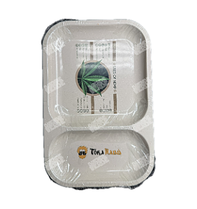 Bandeja Metal Pequena Toka Hauú com Divisoria - Diversas estampas