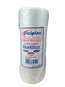 Bobina Picotada Extra Forte 25x35 3lt Peso 1,20 Av