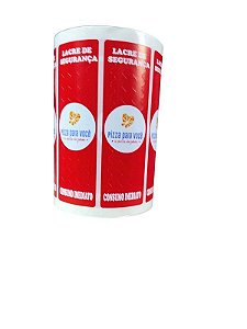 Lacre Desegurança 110x35 Pizza para Voce C/921