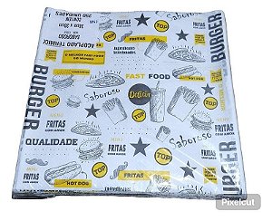 Papel Acopl. Termico 38x38 Fardo C/250 Un Saboroso
