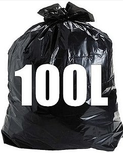 Saco de Lixo 100 Litros M 0,10 Fardo C/100