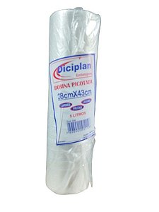 Bobina Picotada 28x43 5 Litros Peso 0,90 Avulso.