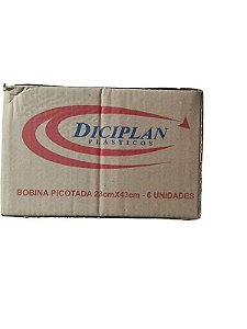 Bobina Picotada 28x43 5 Litros 5,4kg Cx C/ 6