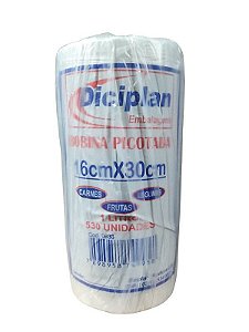 Bobina Picotada 16x30 1lt Peso Rolo 0,33kg Avulso