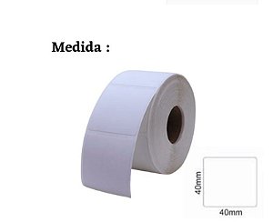Etiqueta 40x40 C/21 Mts Avulso
