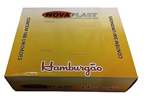 Saquinho P/ Hamburgão 16x20 Cx C/ 500