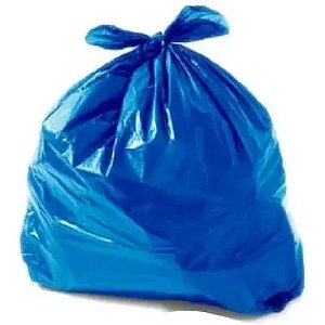 Saco de Lixo Azul 100 Lt Micra 12 Fd C/100 Und