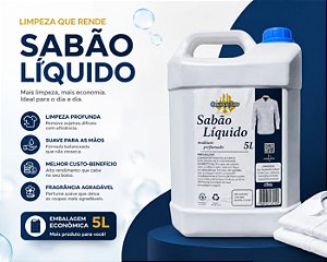Sabão Liquido Perfumado Confort 5 L Quimicpar