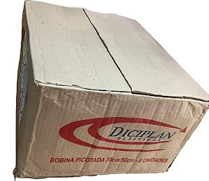 Bobina Picotada 35x50 7 Litros 7,8kg Cx C/ 6