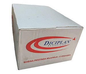 Bobina Picotada 40x60 10 Litros 10,8kg Cx C/ 6