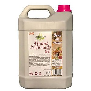 ALCOOL PERFUMADO FLORES DO CAMPO 5 LT QUIMIC