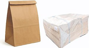 Saco Kraft Sos 16x10x26 (3kg) Fd C/ 200 Un.