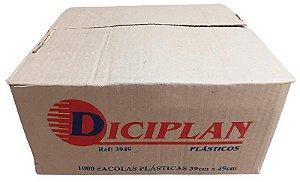 Sacola Branca Diciplan 39cmx49cm Cx C/ 1000 (3,40)