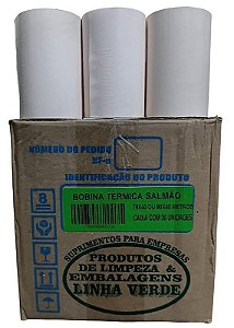 Bobina Térmica Salmão 79x40 Cx C/ 30un.