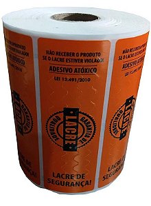 Lacre de Segurança Personalizado 95x30 C/909 Et