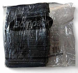 Touca Descartavel Preta Sanfonada Bompack C/100