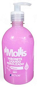 Mollis Sabonete Perolizado Flores Pump 500ml