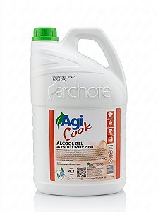 Agicook Alcool Gel Acendedor 80º Inpm - 4,3kg