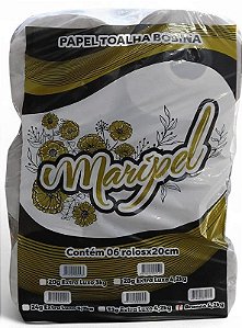 Papel Toalha Bobina Maripel 6x20x150 20g
