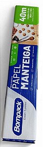 Papel Manteiga Bompack 0.28x40m Un