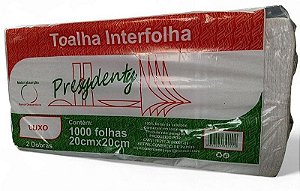 Papel Toalha Interf Luxo 100%cel Presyd C/1000