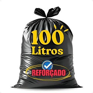 Saco de Lixo 100 Litros M 0,10 Fardo C/50