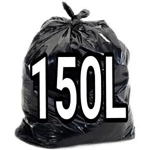 Saco de Lixo 150 Lt M 0,12 Fd C/50 Und