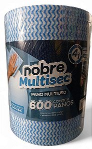 Pano Multiuso Nobre 28cm X 240mts Azul 600panos