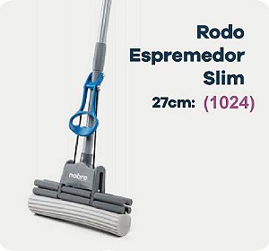 Rodo Esmpremedor Slim 27 Cm Nobre