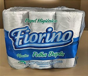 Papel Higienico Fiorino 12 Rolos 20m Folha Dupla