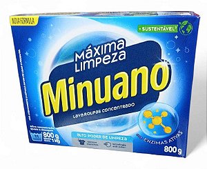 Sabão em Pó Minuano 800 Gr Cx