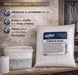 Antimofo (cloreto de Calcio) 900 Gr Clarilimp