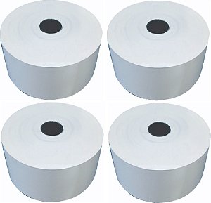 Bobina Term P/ Cancela 76x300 Papel 75 Gr Cx C/4