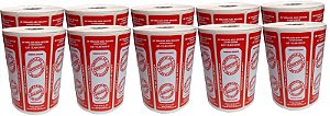 Lacre de Seg.10 Rolos 110x35 C/ 921 Et.verm/bran