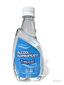 Alcool Isopropilico 500ml - Troppel