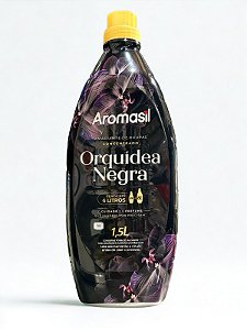 Amaciante Concentrado Aromasil 1,5L Orquídea Negra