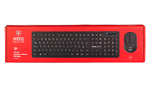 Teclado E Mouse Sem Fio Kross Km558v1