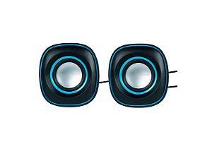 Caixa De Som Usbb Gt 6W Rms  Preta/Azul