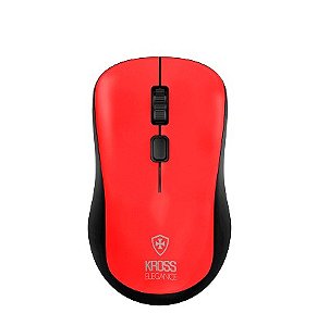 Mouse Kross S/Fio Ke-M218 Vermelho