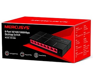 Switch Mercusys 8 Portas Ms108g