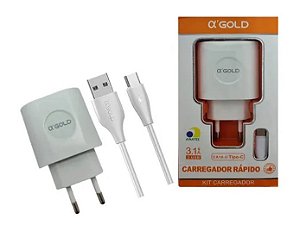 Carregador Tipo C 3.1A Ca18-3