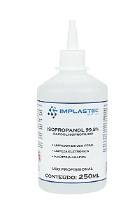 Álcool Isopropílico Implastec 998 250Ml