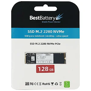 Hd Ssd M.2 Nvme 128Gb